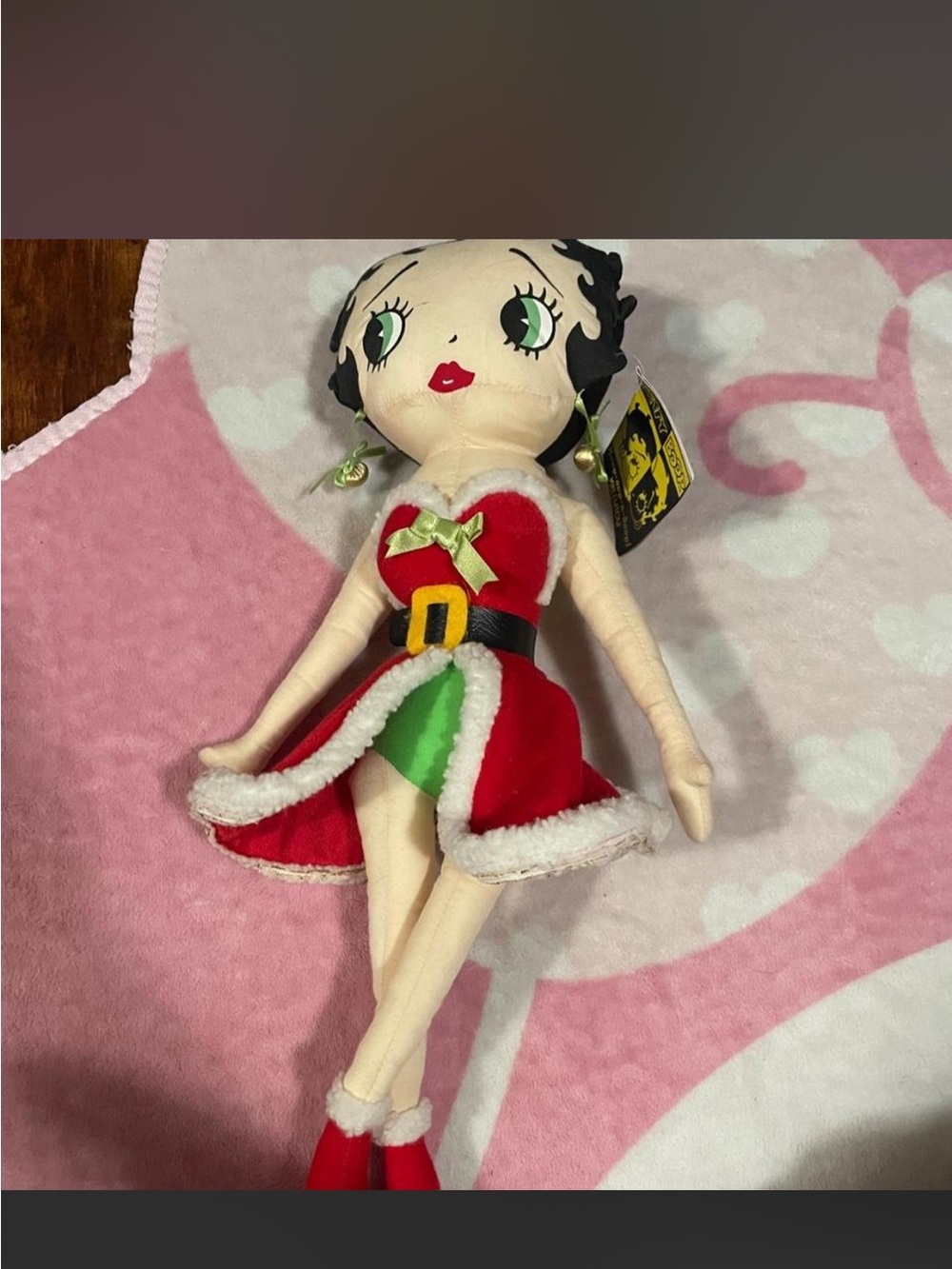 Betty Boop Christmas Doll brand new with tags